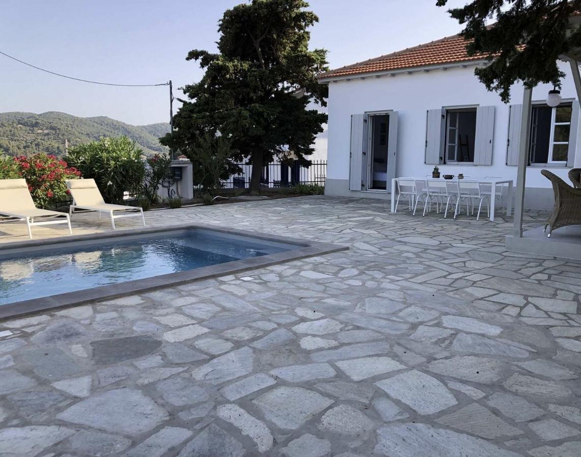 Villa Icelle Skopelos Town Sea View Swimming Pool Exteriör bild