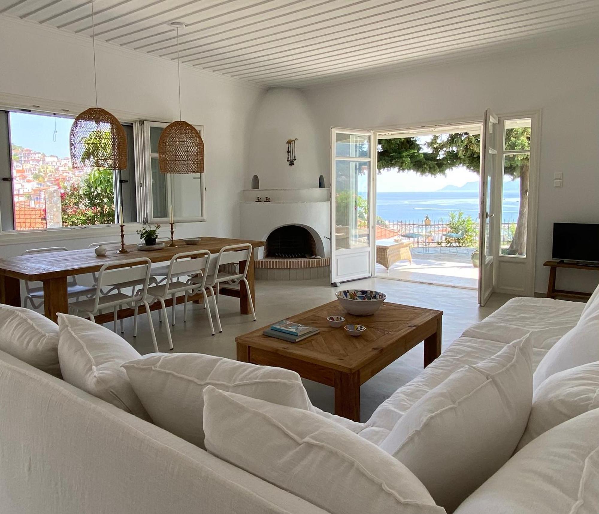 Villa Icelle Skopelos Town Sea View Swimming Pool Exteriör bild