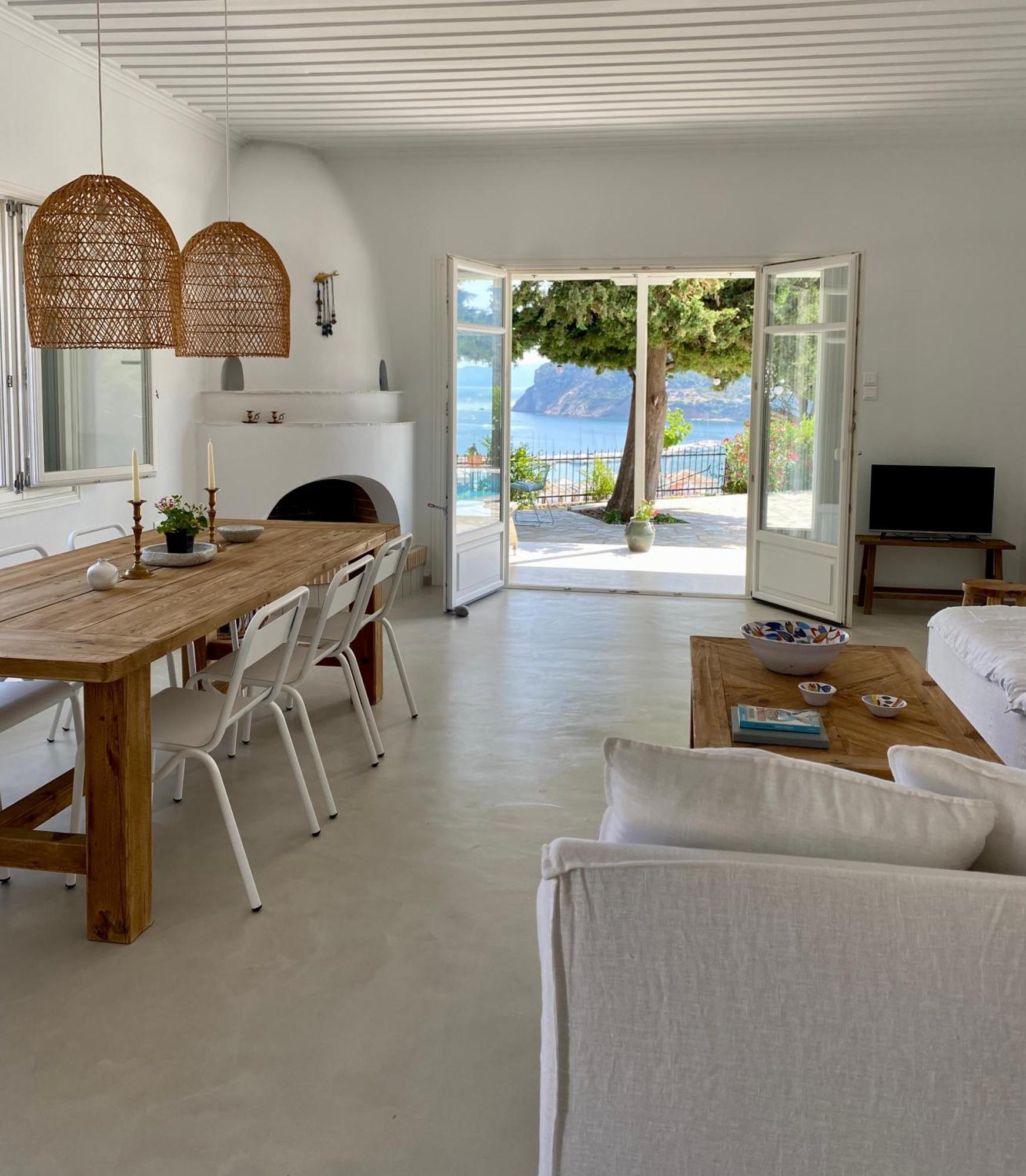Villa Icelle Skopelos Town Sea View Swimming Pool Exteriör bild